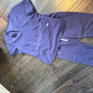 Figs Scrub set - purple